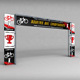 Road Scaffolding Commercial Banner low poly - 3DOcean Item for Sale