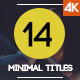 14 Minimall title - VideoHive Item for Sale