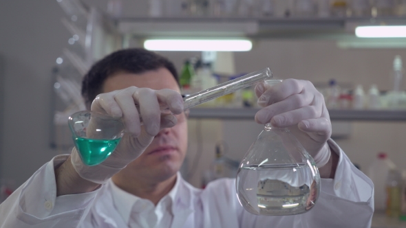 Portrait Lab Technician or Doctor in Laboratory. alt