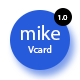 Mike - Responsive Personal Vcard, CV - ThemeForest Item for Sale
