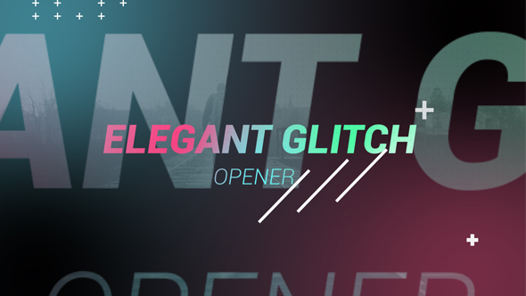 Elegant Glitch Opener alt