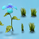 Low poly models of flowers and herbs - 3DOcean Item for Sale