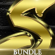 Shiny Gold Photoshop Styles [BUNDLE] - GraphicRiver Item for Sale