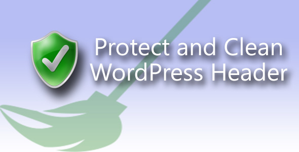 Protect and Clean WordPress Header