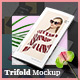 Fashion Trifold Mockup - GraphicRiver Item for Sale