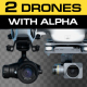 Quadcopters Flying Pack - VideoHive Item for Sale