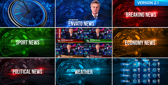 Broadcast Design News Package