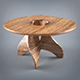 Wooden Table - 3DOcean Item for Sale