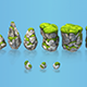 low poly stones and rocks - 3DOcean Item for Sale