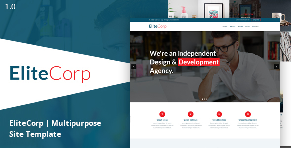 EliteCorp Multipurpose HTML5 Template