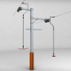 Ski lift pole rod - 3DOcean Item for Sale