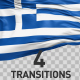 Greece Flag Transitions - VideoHive Item for Sale
