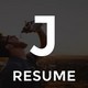JERICHO-Portfolio/Resume/CV HTML5 Template - ThemeForest Item for Sale