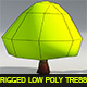 Low Poly Trees - Textured and Riged - 3DOcean Item for Sale