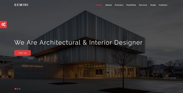 GEMINI-Interior and Architecture HTML5 Template