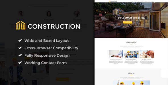 Construction - Ultimate Construction Company Template