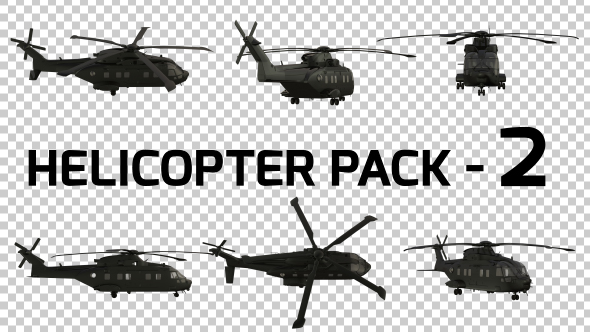 Military Helicopter Pack - 2