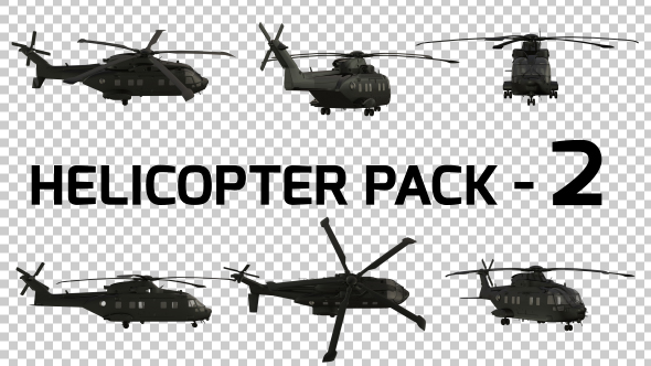 Military Helicopter Pack - 2 alt