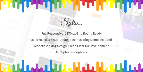 Sytic - One Page Responsive Multipurpose HTML5 Template || Bootstrap 5