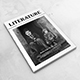 Literature Magazine Template - GraphicRiver Item for Sale