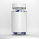 Glass pill bottle - 3DOcean Item for Sale