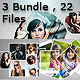 3 Collage Photo Frame Template Bundle - GraphicRiver Item for Sale