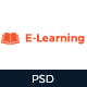 E-LEARNING Online Education PSD Template - ThemeForest Item for Sale