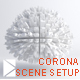 Corona studio scene setup - 3DOcean Item for Sale
