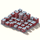 Low Poly Isometric Buildings Pack - 3DOcean Item for Sale
