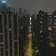 Fly Above Chicago Downtown in Night - VideoHive Item for Sale