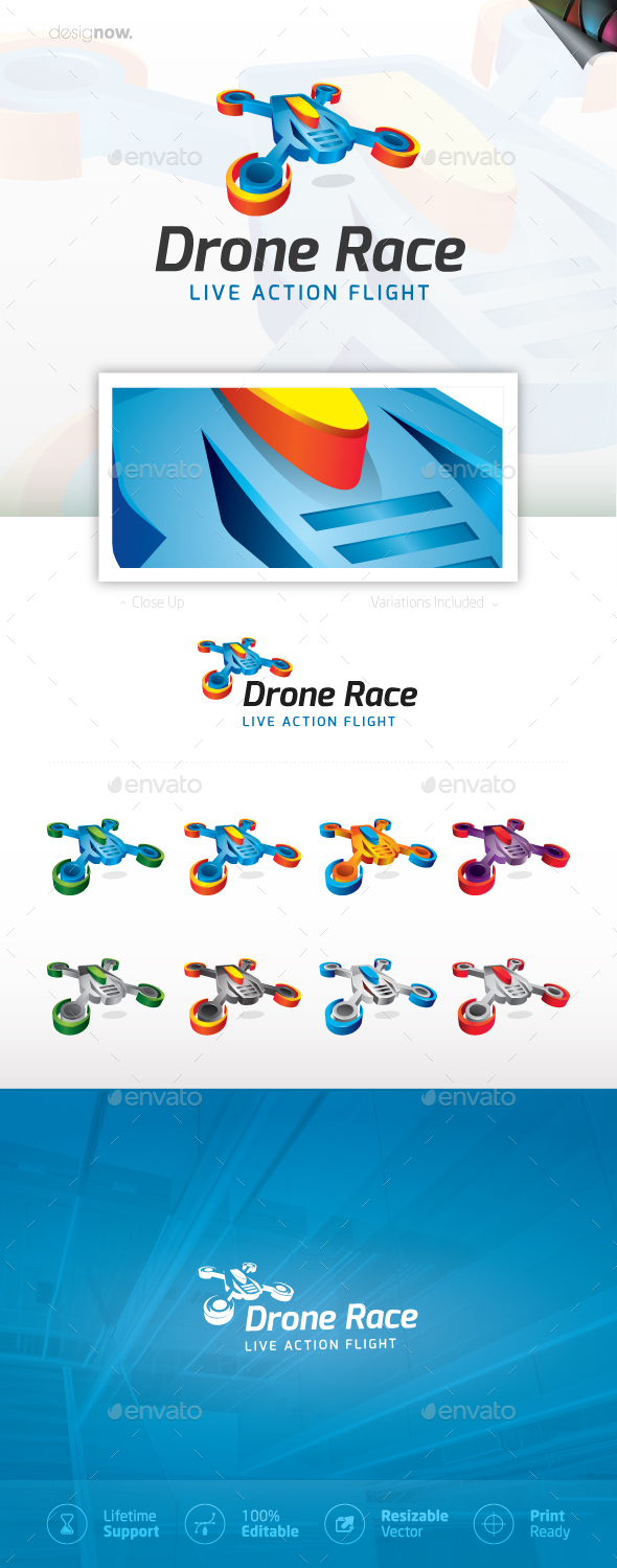 Drone Race Logo