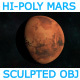 Mars - High Poly Sculpted Model - 3DOcean Item for Sale