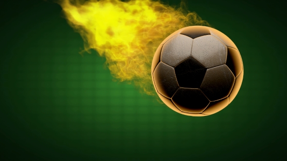 Burning Soccer Ball alt