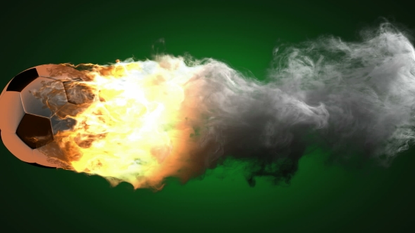 Burning Soccer Ball alt