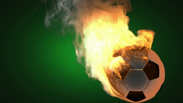 Burning Soccer Ball alt