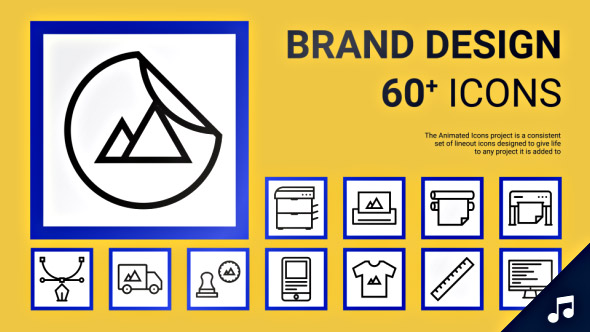 Brand Identity Presentation - Design Icons and Elements