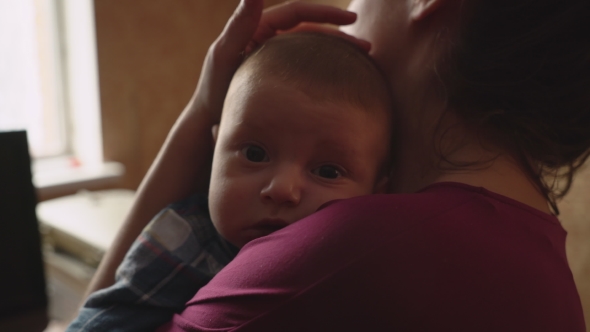 Kid with Lovely Mum