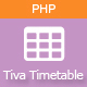 Tiva Timetable For PHP - CodeCanyon Item for Sale