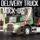 Delivery Truck Mock-Up - GraphicRiver Item for Sale