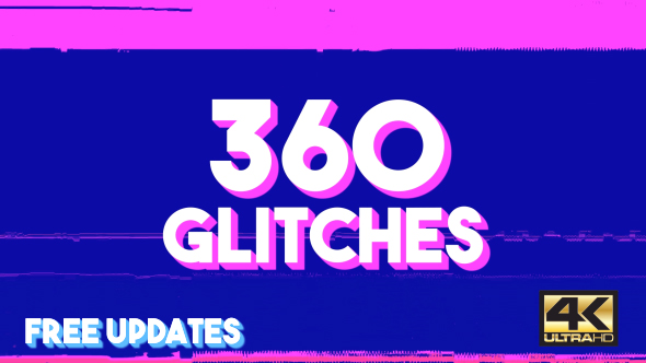 Ultimate Glitch Pack 4K