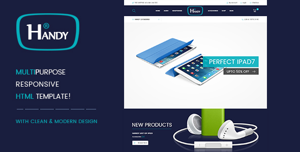 Handy Shop | Premium Multi - E commerce HTML5 Templates