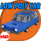 Low Poly City Car - 3DOcean Item for Sale