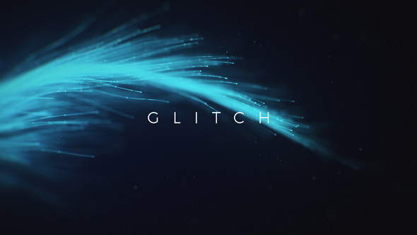 Glitch Words Logo Opener