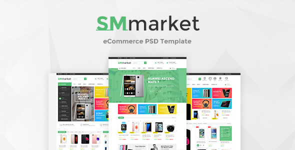 SMmarket – Ecommerce PSD Template