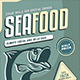 Seafood Flyer Template - GraphicRiver Item for Sale
