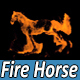 Real Fire Horse - VideoHive Item for Sale