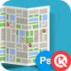 Folded Map Creator - GraphicRiver Item for Sale