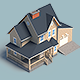 Suburban House Animation - VideoHive Item for Sale