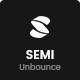 Semi - Service Unbounce Landing Page - ThemeForest Item for Sale