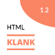 Klank | Multipurpose Landing Page With Bootstrap - ThemeForest Item for Sale
